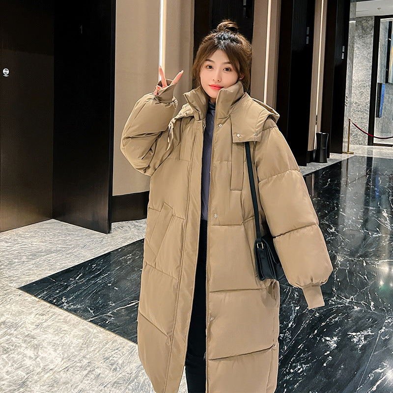 Lottie – Comfy Waterproof Hooded Long Puffer Jacket