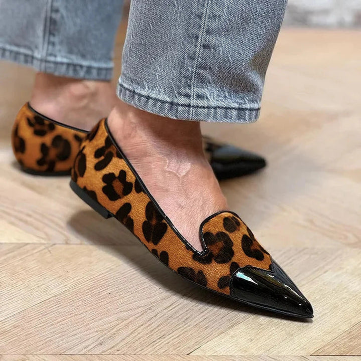 Edith – Patterned Ballet Flats