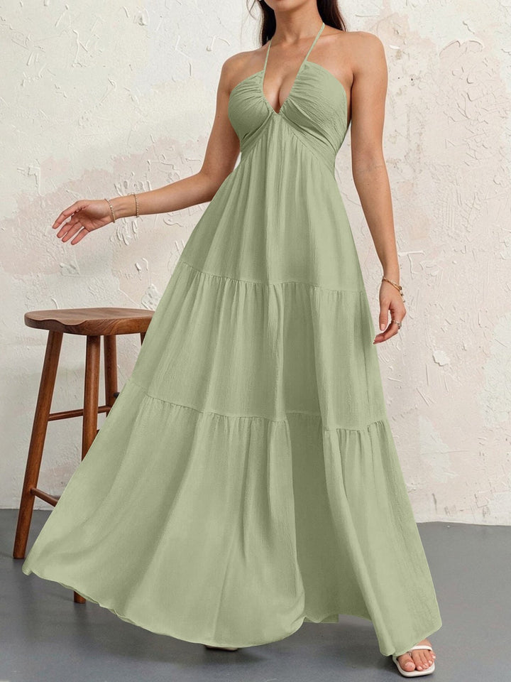 Nancy – Casual Loose Fit Sleeveless Summer Maxi Dress