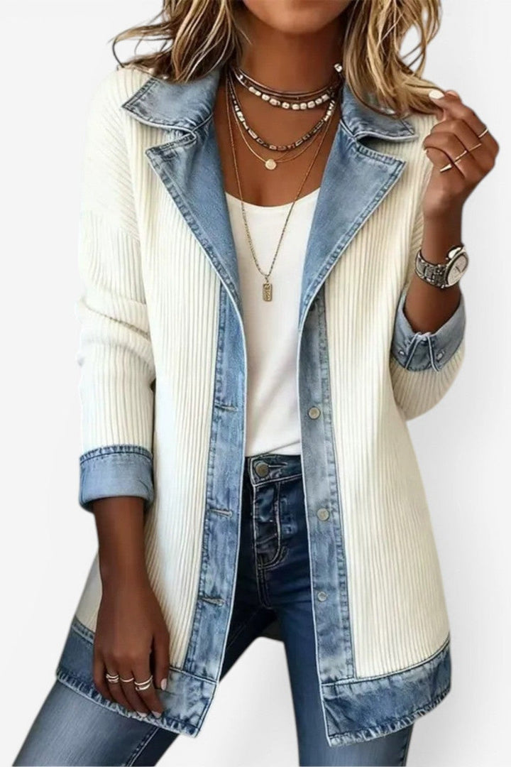 Christine – Contrast Trim Cardigan