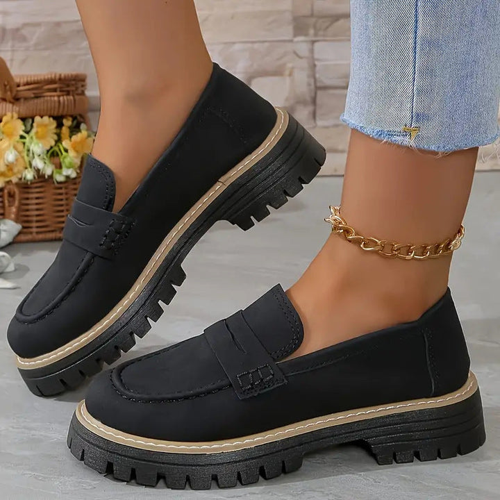Sheena – Classic Comfortable Slip-On Breathable Loafers