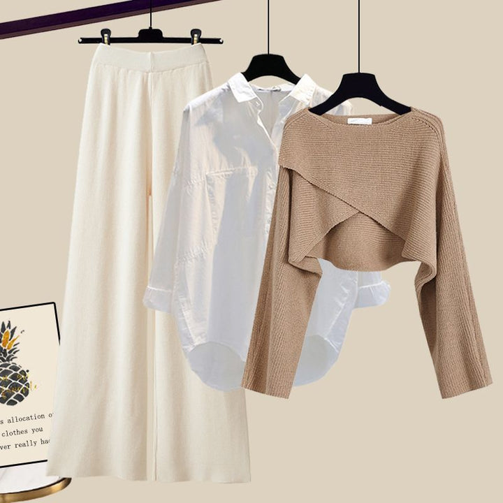 Isobel – Elegant Three-Piece Knit Set