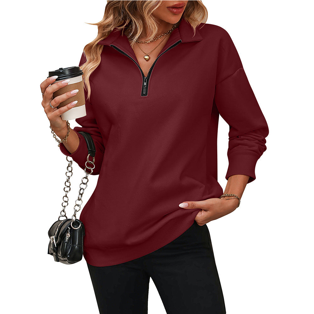 Betty – Timeless Casual Zip Sweatshirt
