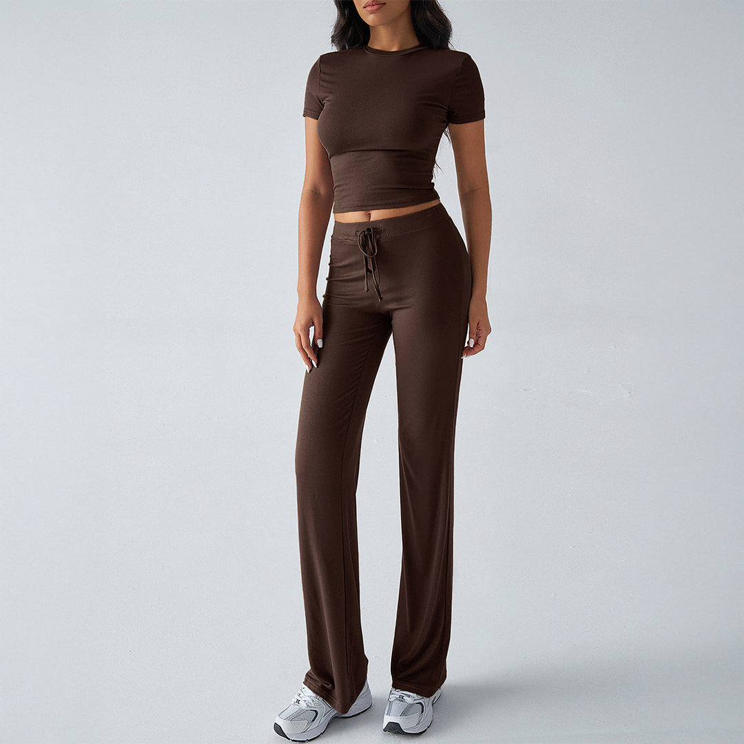Teresa – Everyday Short Sleeve Crop and Jogger Set