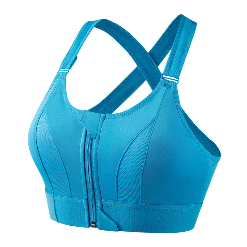 Pauline – Zip Front Sports Bra