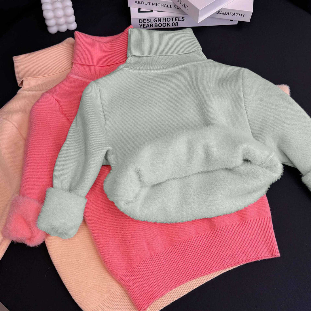 Betty – Fleece-Lined Knit Sweater