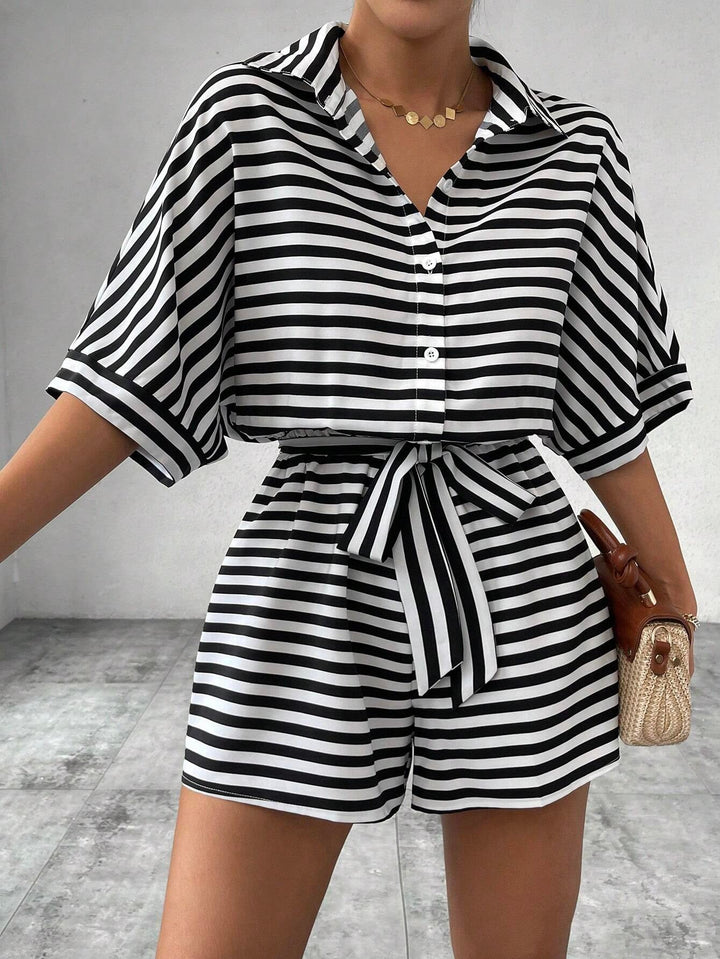 Amy – Relaxed Two-Piece Matching Sweatshirt and Skirt