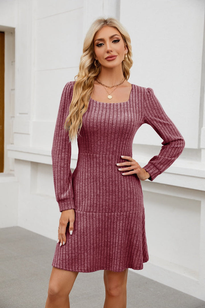 Lyra – Cosy Fall Babydoll Dress