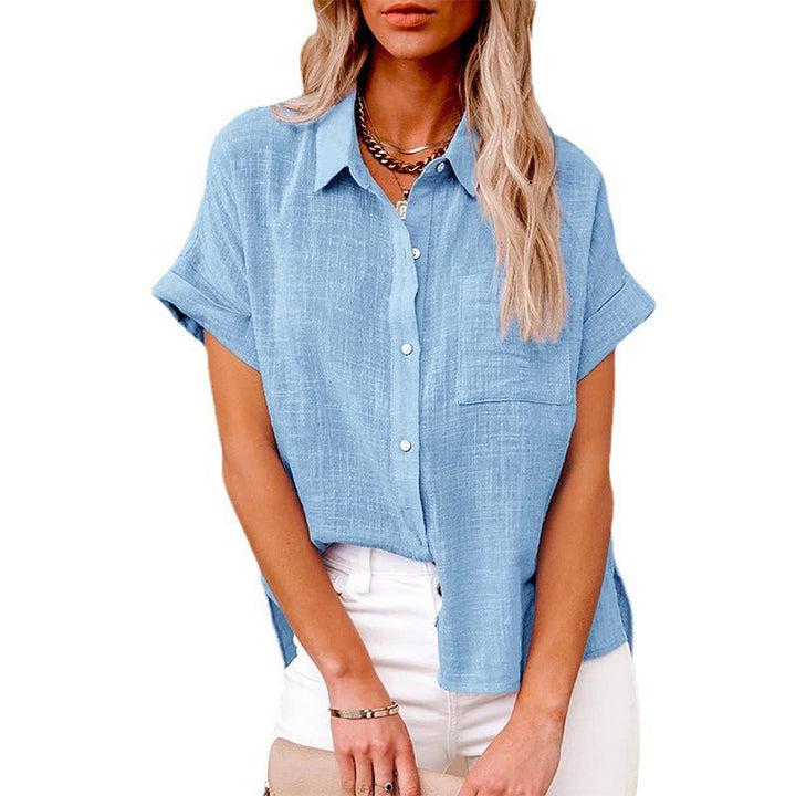 Sonia – Comfy Casual Button-Up Blouse