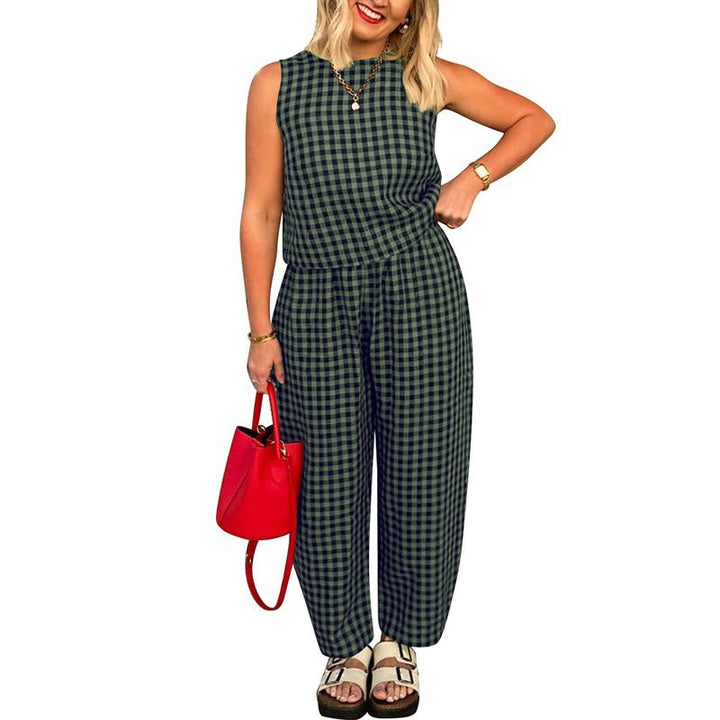 Jean – Lightweight Casual Sleeveless Two-Piece Loungewear