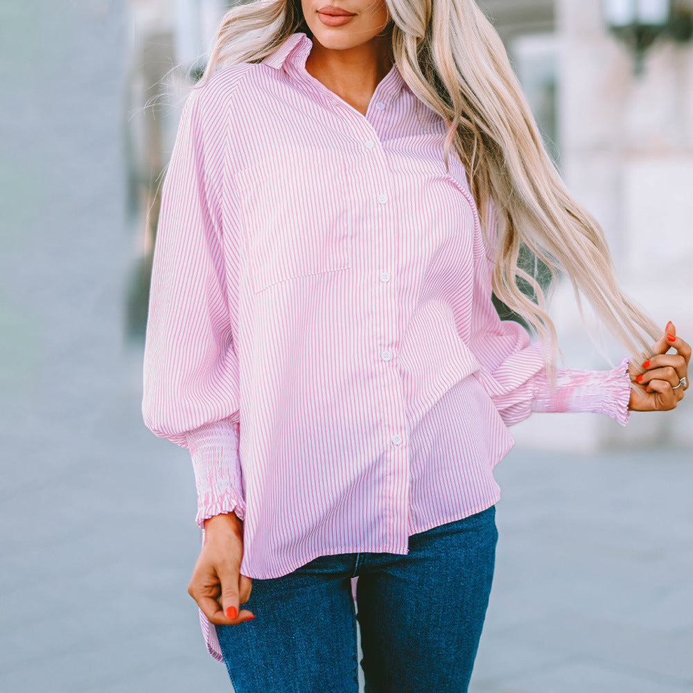 Jean – Casual V-Neck Blouse