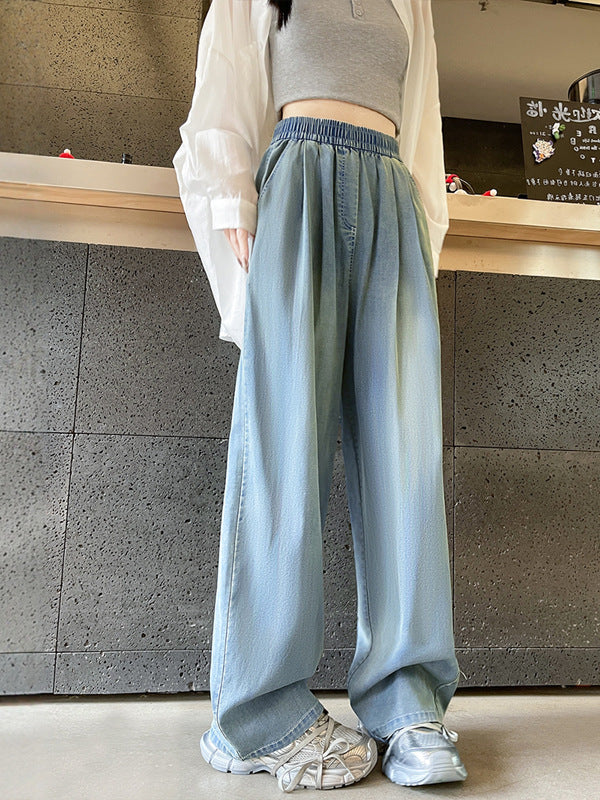 Isobel – Vintage Wide-Leg Lace-Up Flared Pants