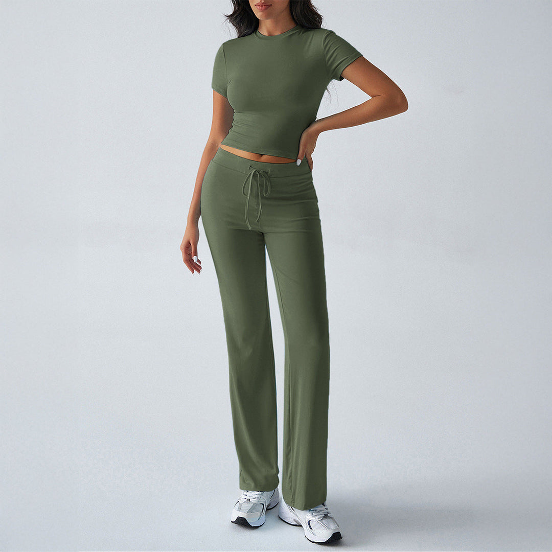 Teresa – Everyday Short Sleeve Crop and Jogger Set