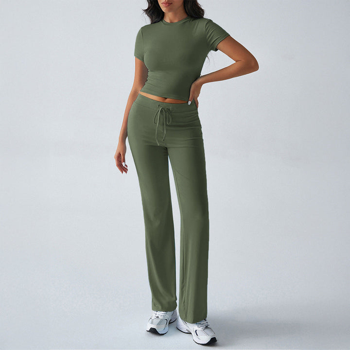 Teresa – Everyday Short Sleeve Crop and Jogger Set
