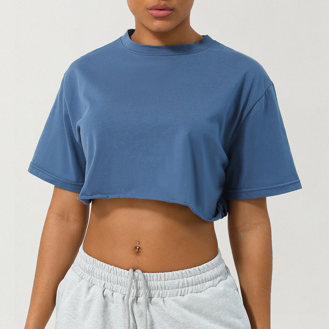 Sheena – Relaxed Fit Crop Tee