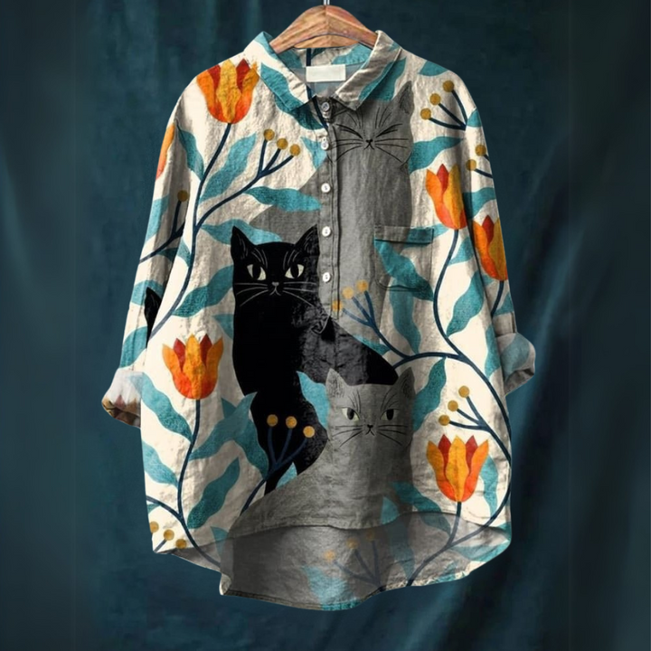 Sheena – Cat Art Shirt