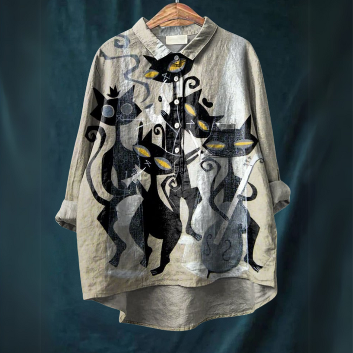 Sheena – Cat Art Shirt