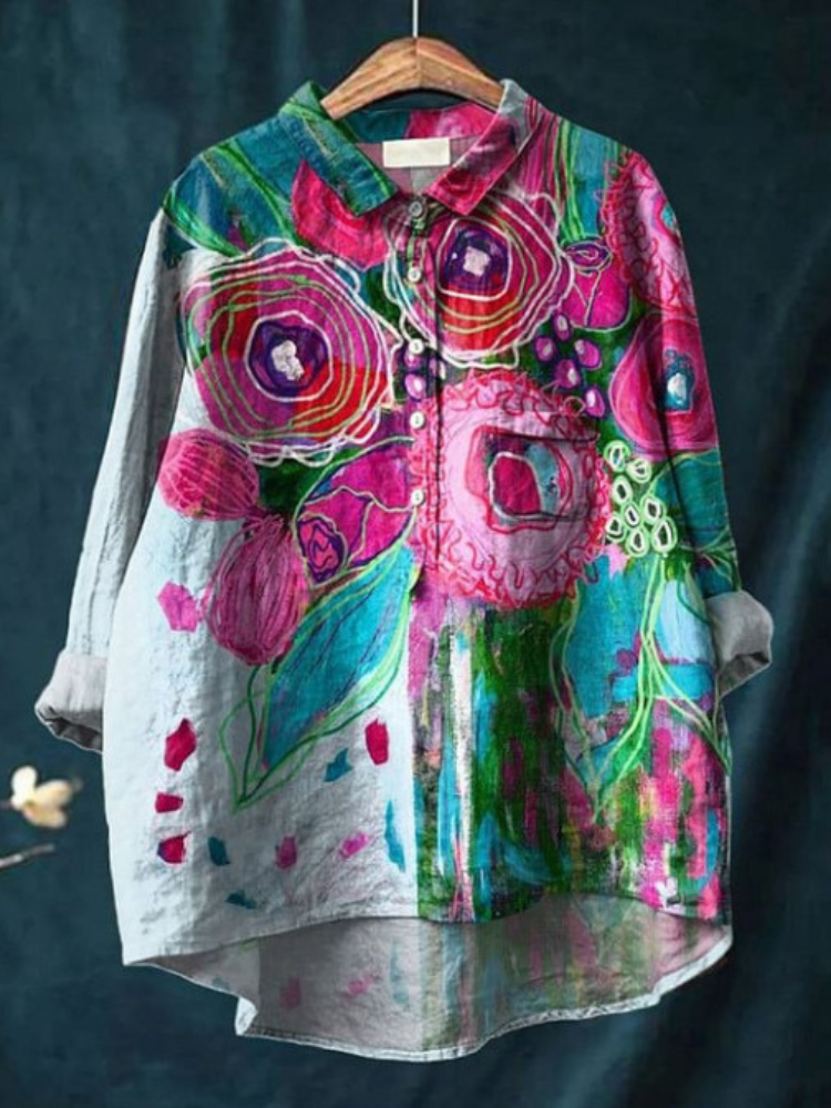 Claudine – Serene Art Shirt