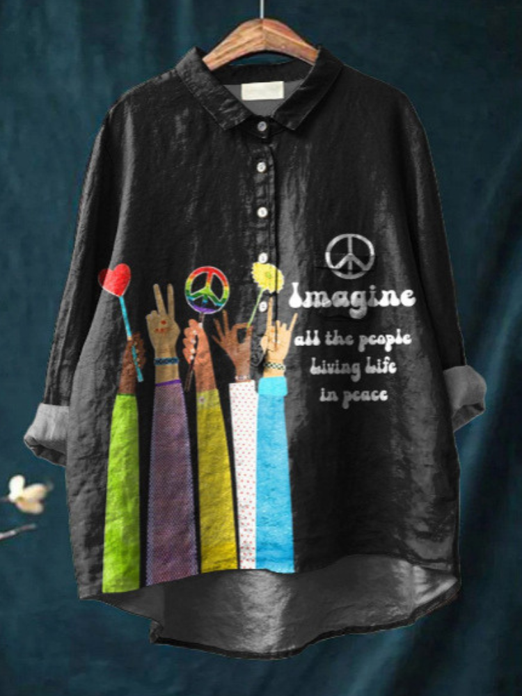 Claudine – Serene Art Shirt