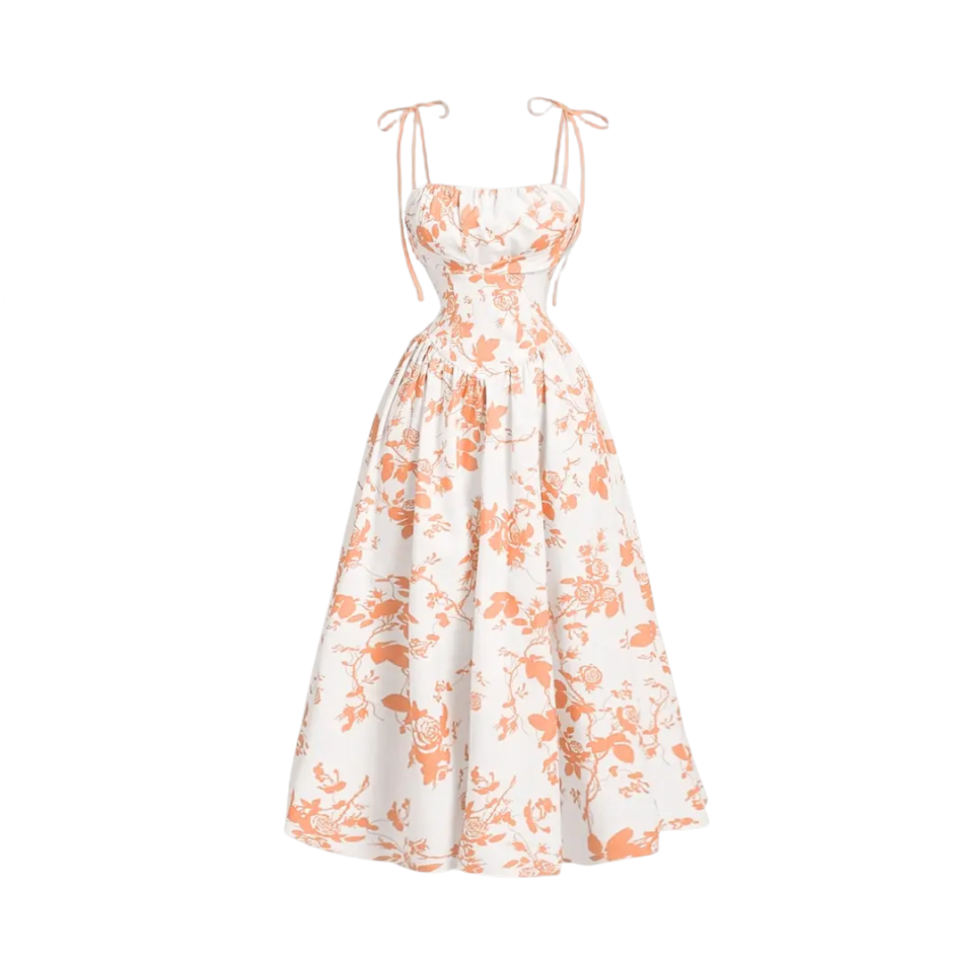 Rosalie – Floral Tie-Shoulder Cami Dress