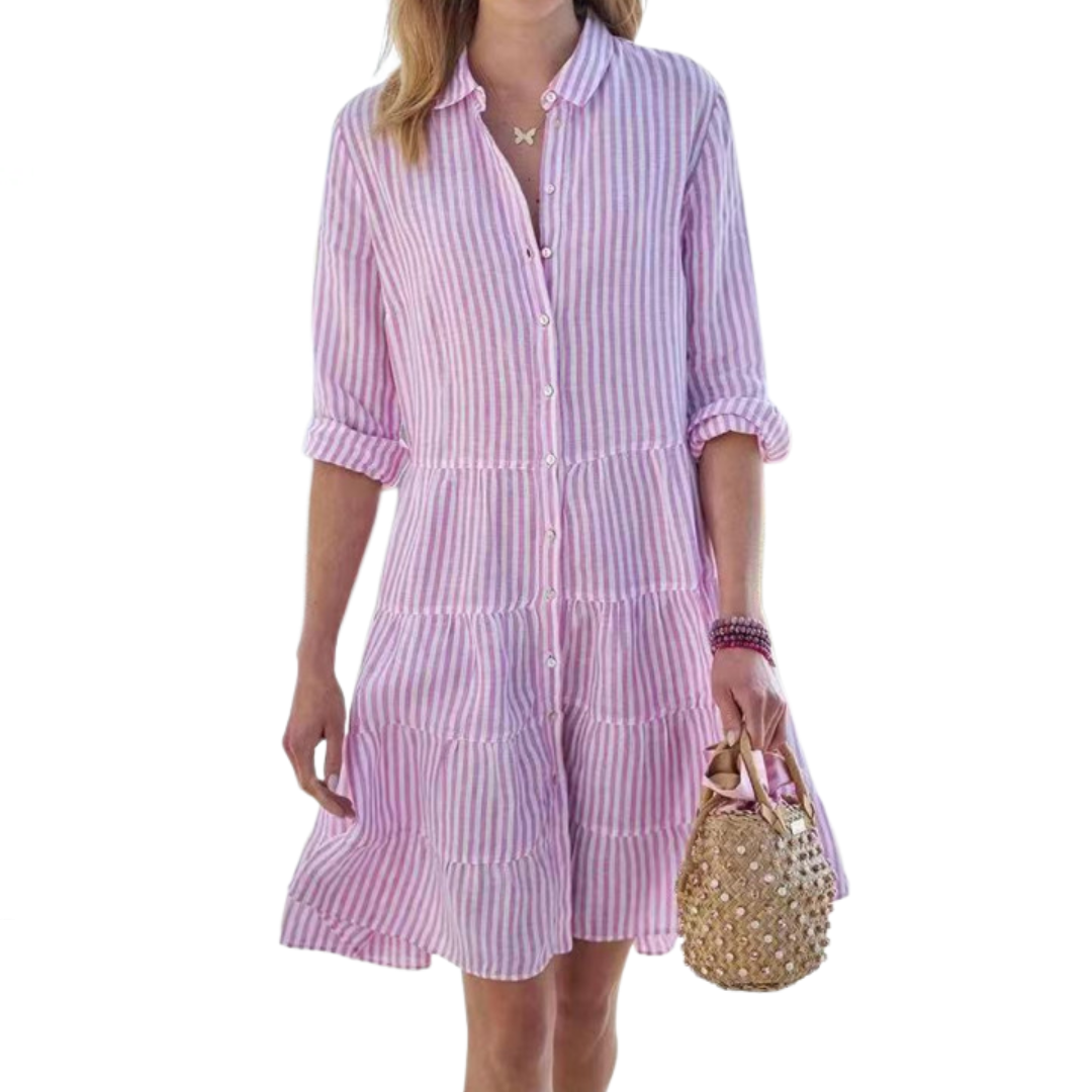 Stephanie – Romantic Floral Ruched Sundress