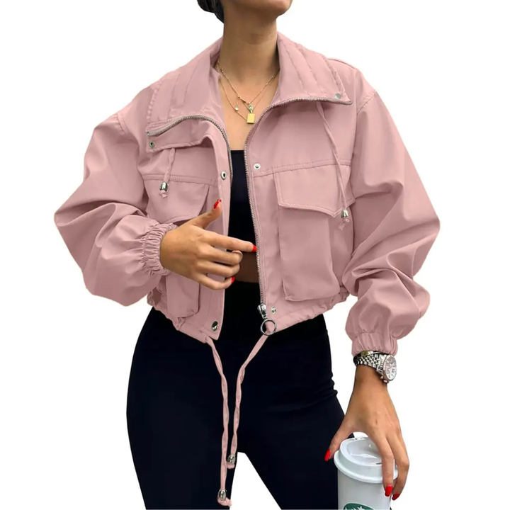 Ethel – Cosy Y2K Inspired Bomber Jacket
