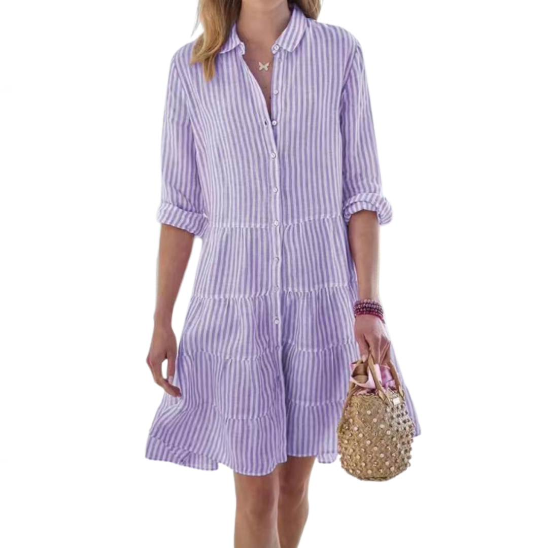 Stephanie – Romantic Floral Ruched Sundress