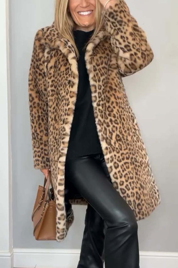 Betty – Leopard Winter Coat