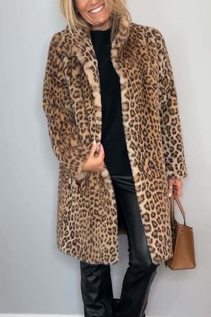 Betty – Leopard Winter Coat