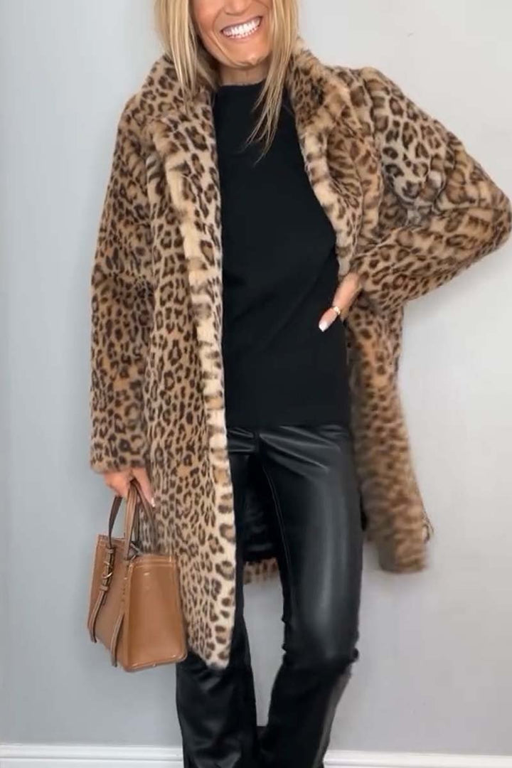Betty – Leopard Winter Coat