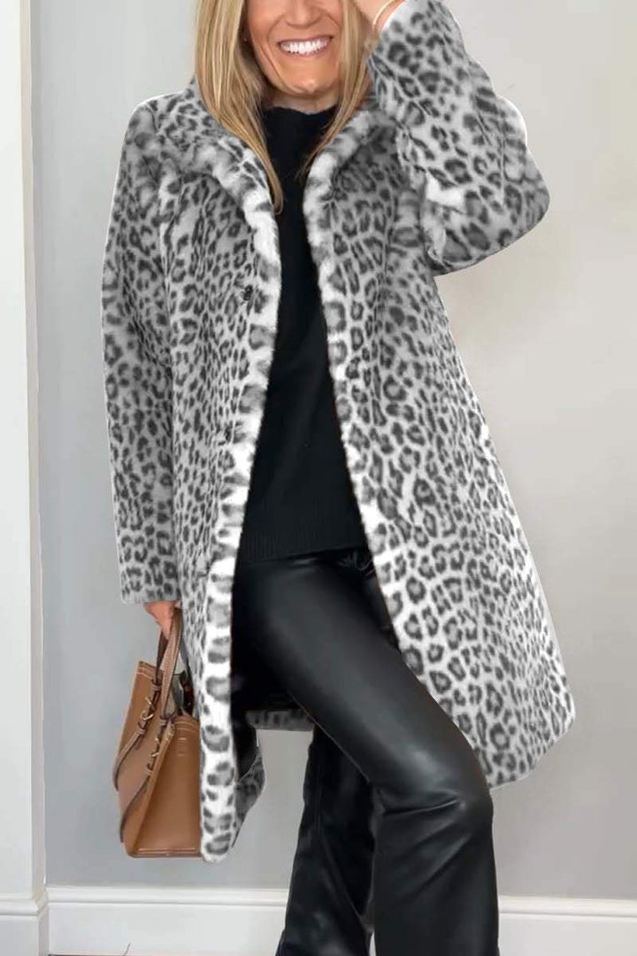 Betty – Leopard Winter Coat