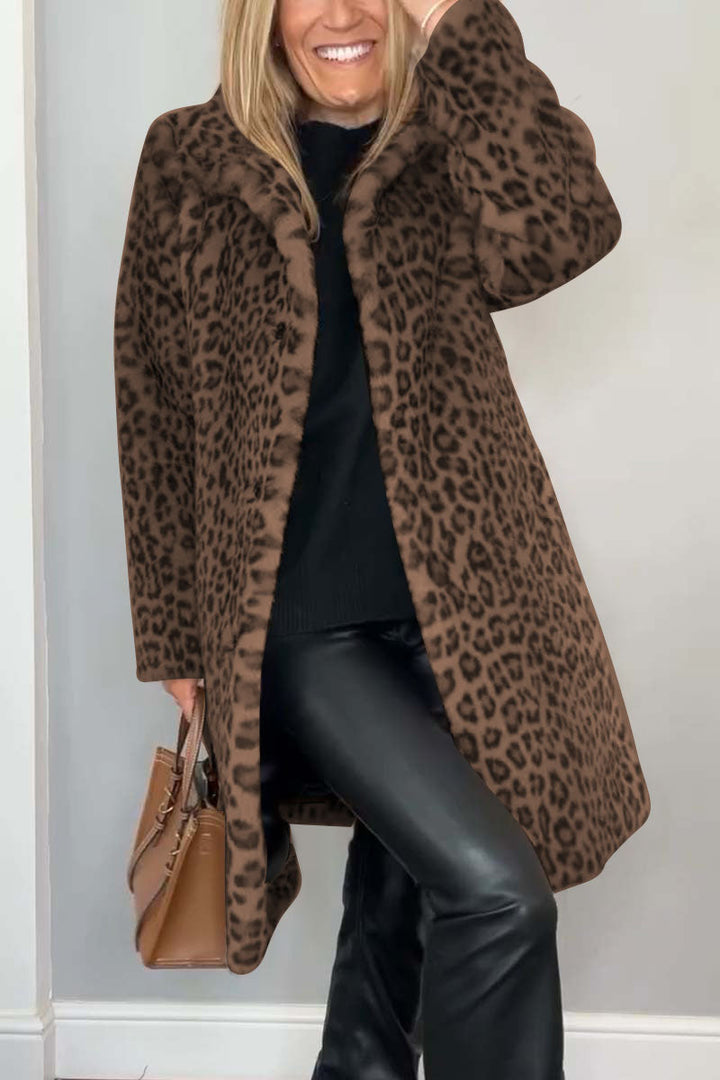 Betty – Leopard Winter Coat