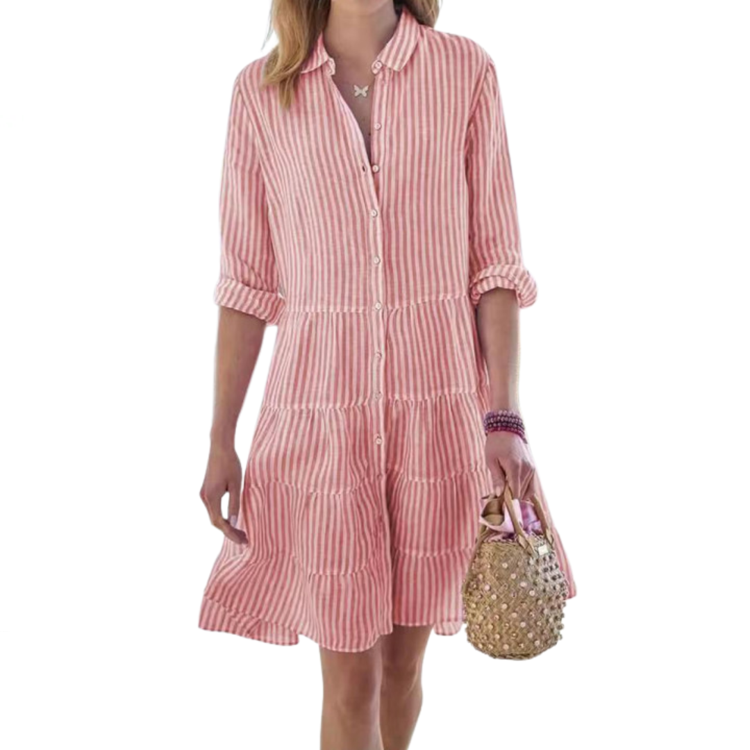Stephanie – Romantic Floral Ruched Sundress