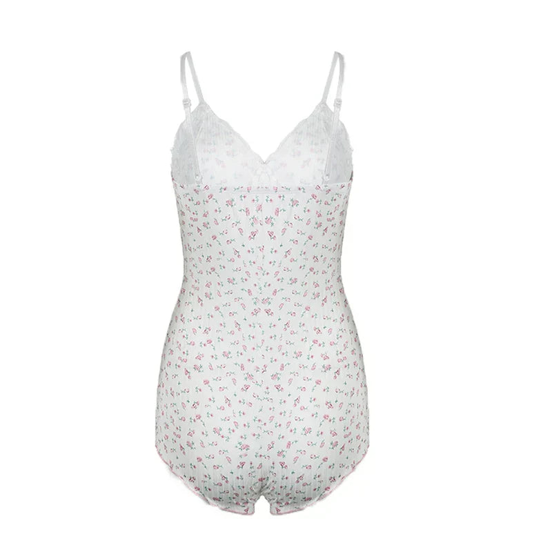 Teresa – Dreamy Floral Sleeveless Bodysuit