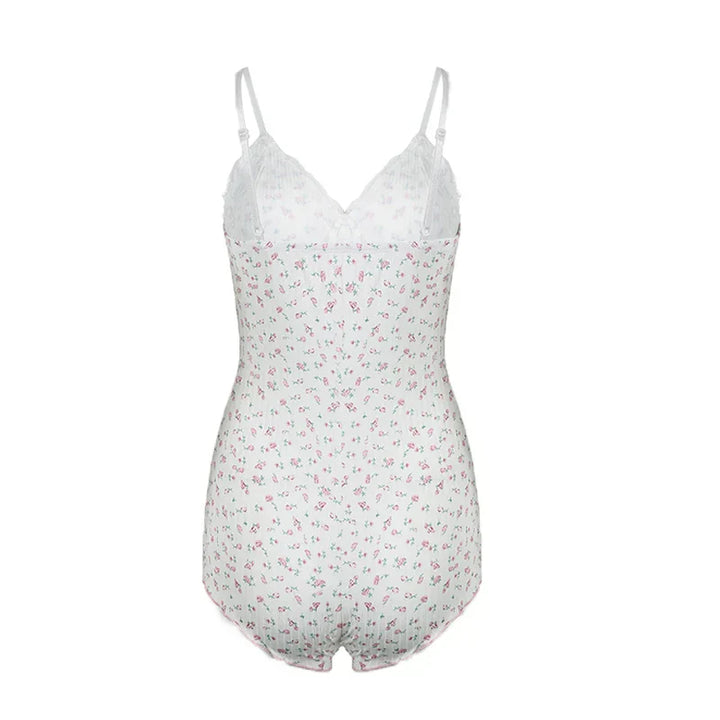 Teresa – Dreamy Floral Sleeveless Bodysuit