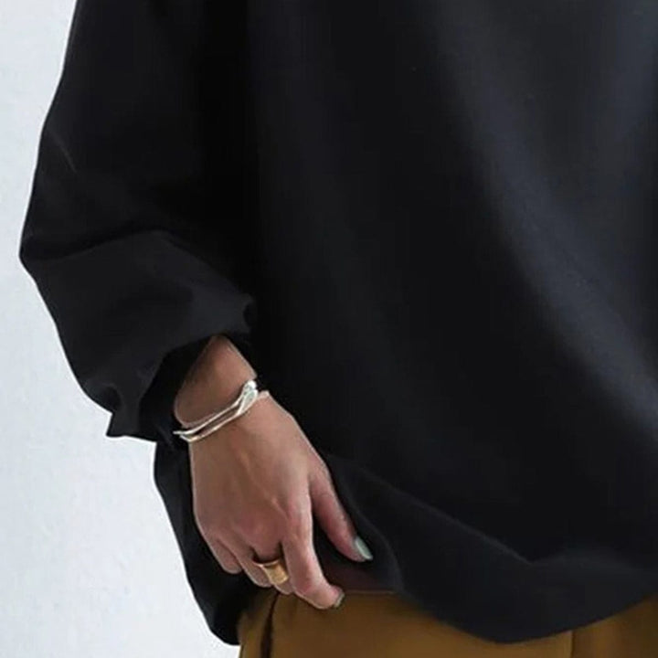 Lydia – High-Neck Casual Top