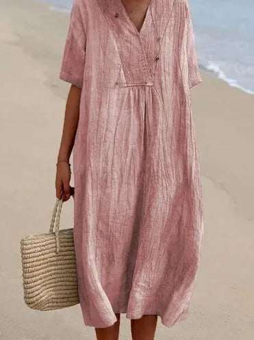 Harriet – Relaxed Textured Maxi Dress