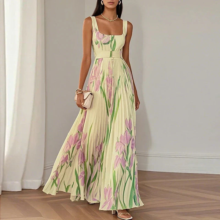 Gillian – Floral A-Line Maxi Dress