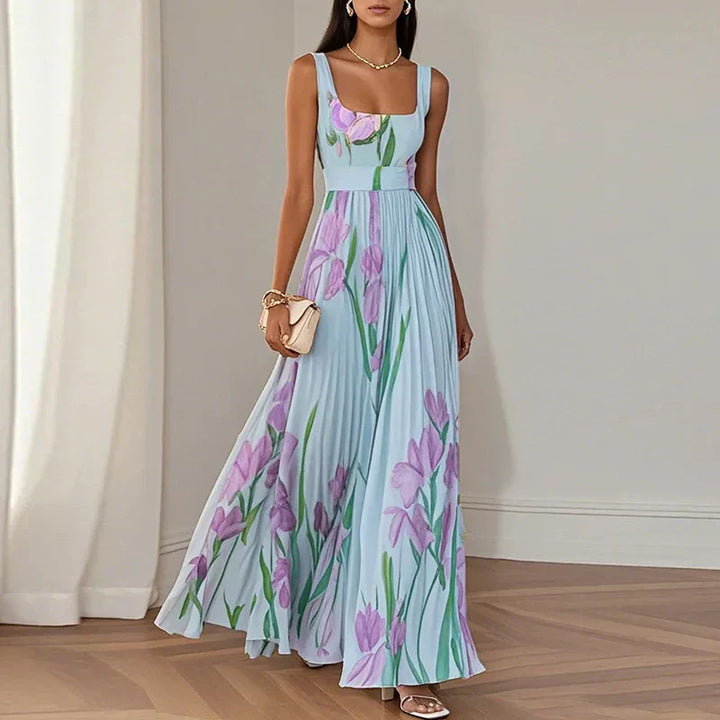 Gillian – Floral A-Line Maxi Dress