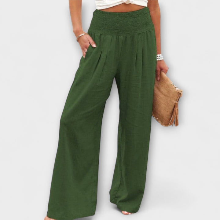 Pamela – Casual Wide-Leg Pants