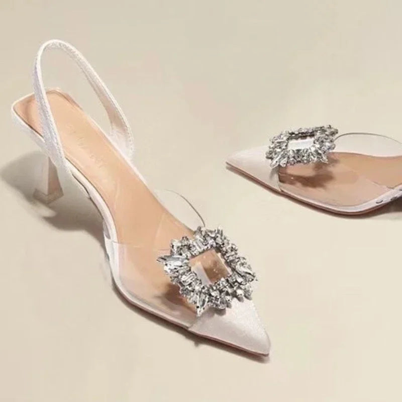 Sally – Sophisticated Sparkle Pointed Heels