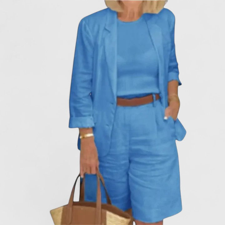Nadine – Elegant Two-Piece Suit Set