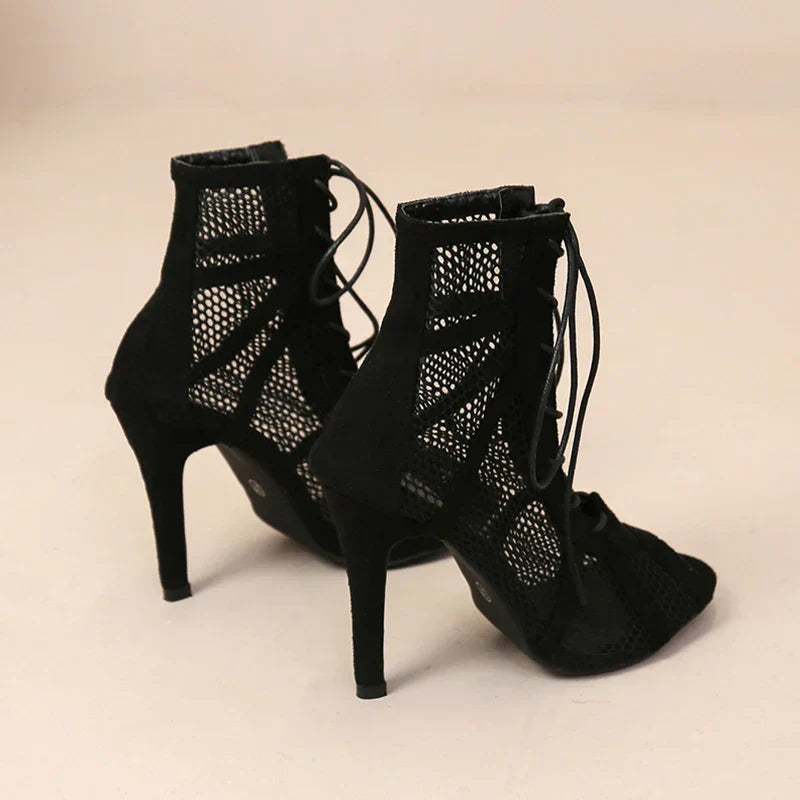 Teresa – Elegant Mesh High Heels