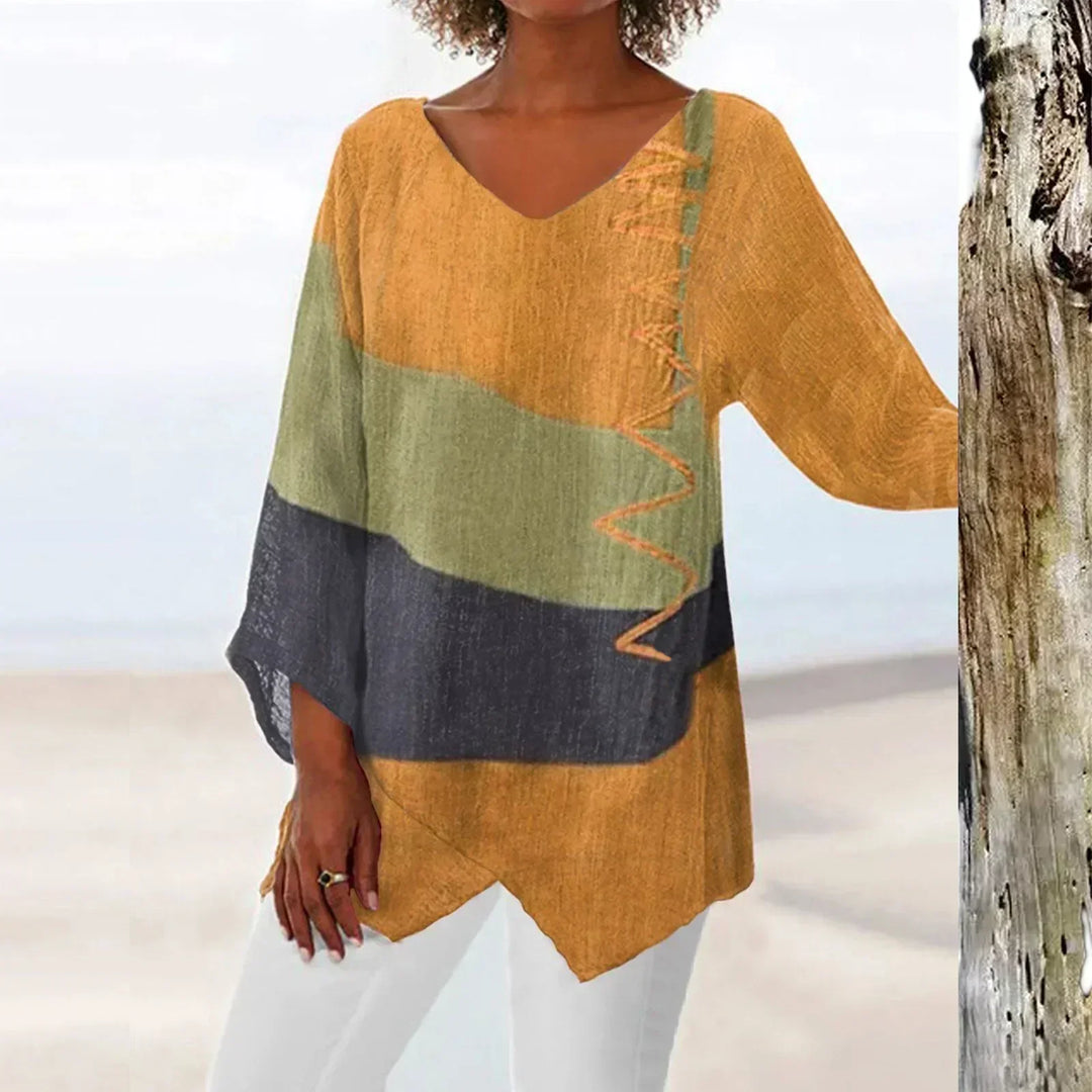 Joyce – Stylish Loose-Fit Long-Sleeve Top