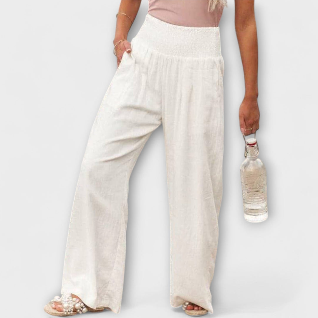 Pamela – Casual Wide-Leg Pants