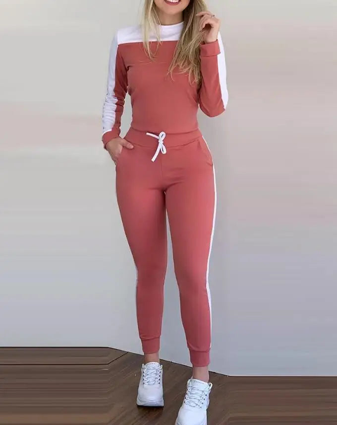 Angela – Relaxed Fit Sporty Two Piece Set