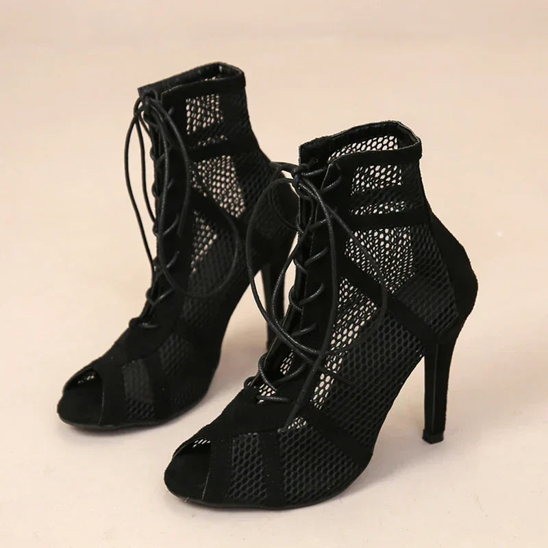 Teresa – Elegant Mesh High Heels
