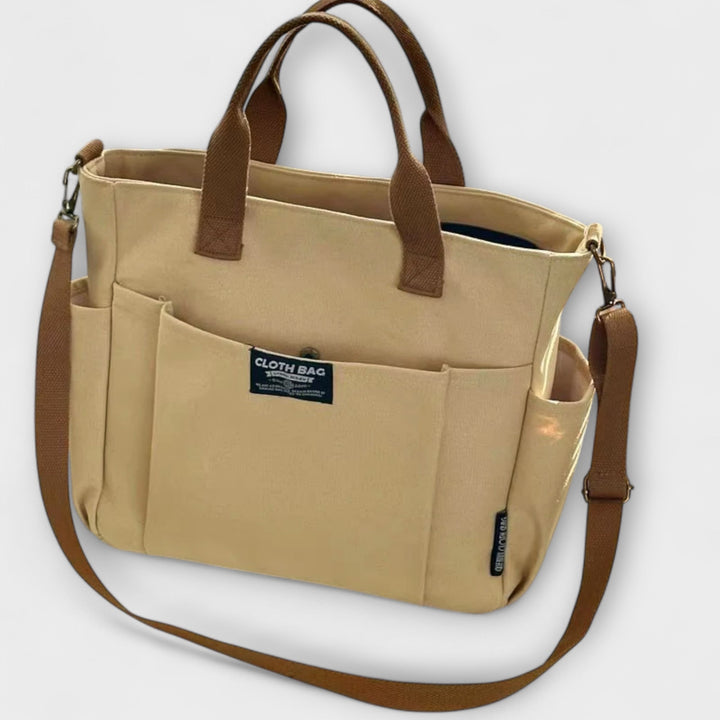 Nadia – Minimalist Canvas Tote Bag