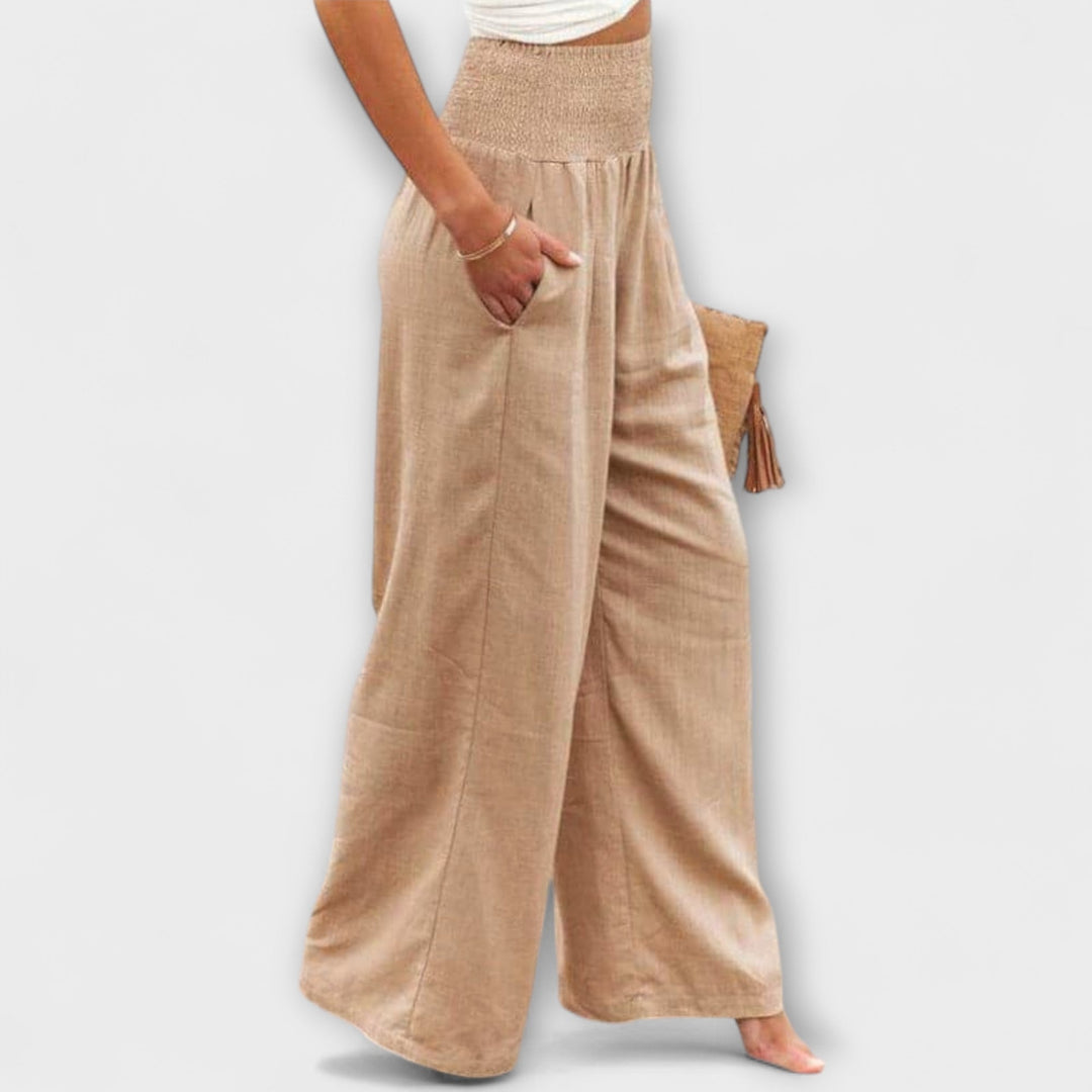Pamela – Casual Wide-Leg Pants