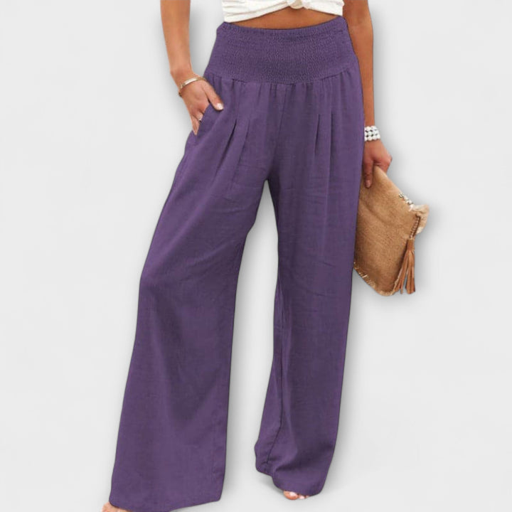 Pamela – Casual Wide-Leg Pants